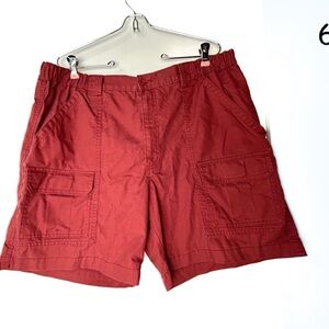 Savane‎ Red Cargo Shorts Men's W38